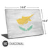 Cyprus Flag Distressed Universal Laptop 18in (14.6 x 10.6in) Skin